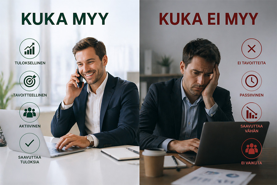 Myyntitahto, kuka myy ja kuka ei